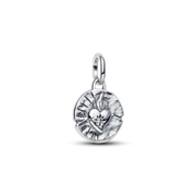 Heart Medallion Charm Necklace Set