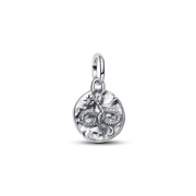 Infinity Snake Medallion Charm