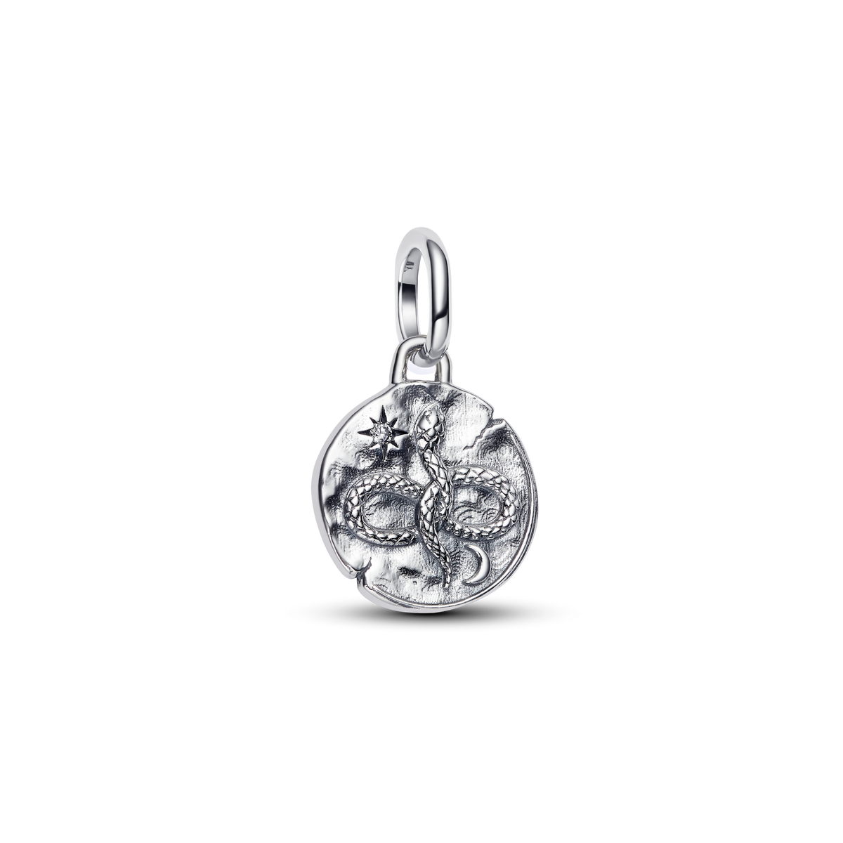 Infinity Snake Medallion Charm