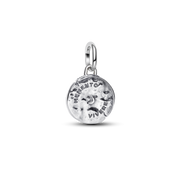Infinity Snake Medallion Charm