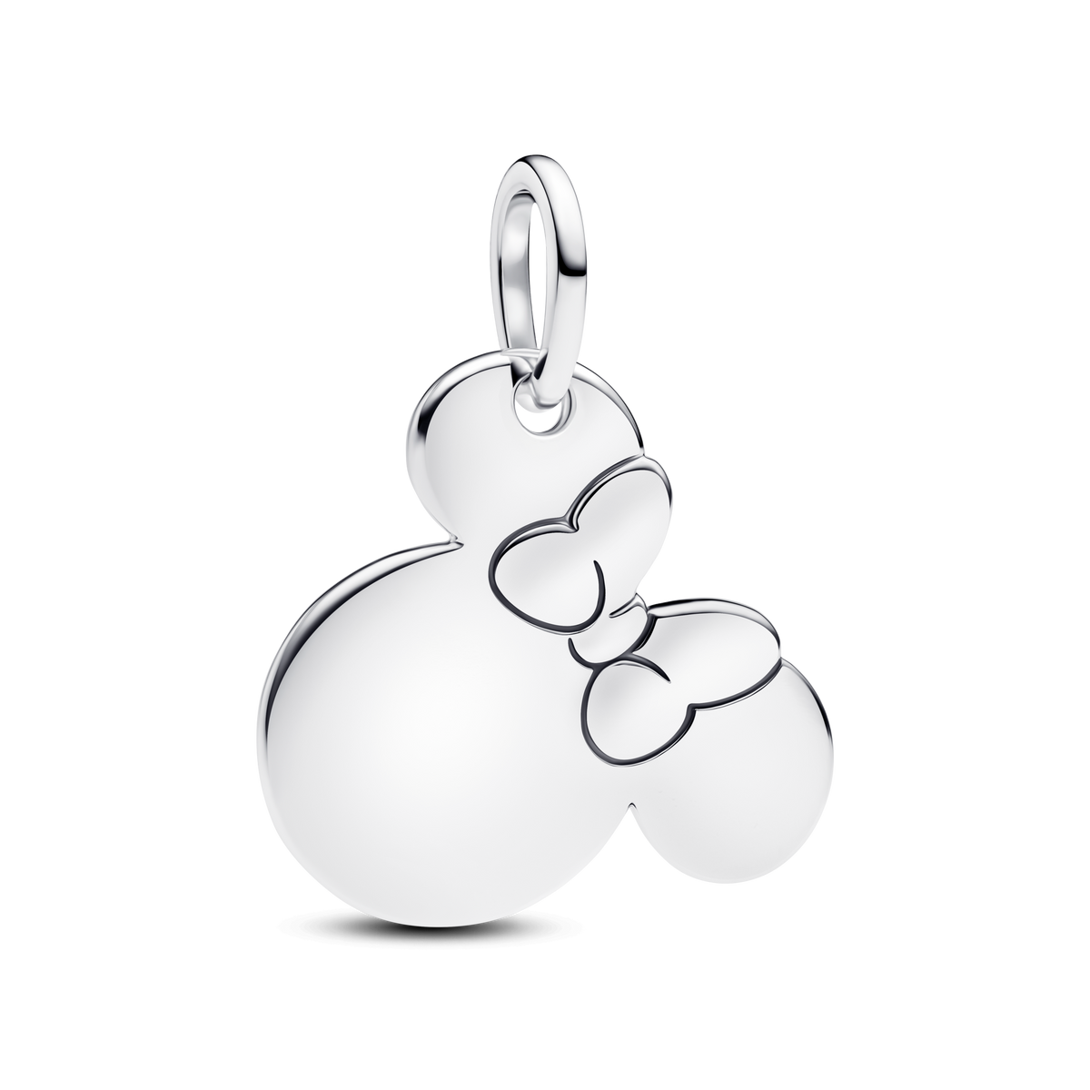 Engravable Minnie Mouse Necklace Set