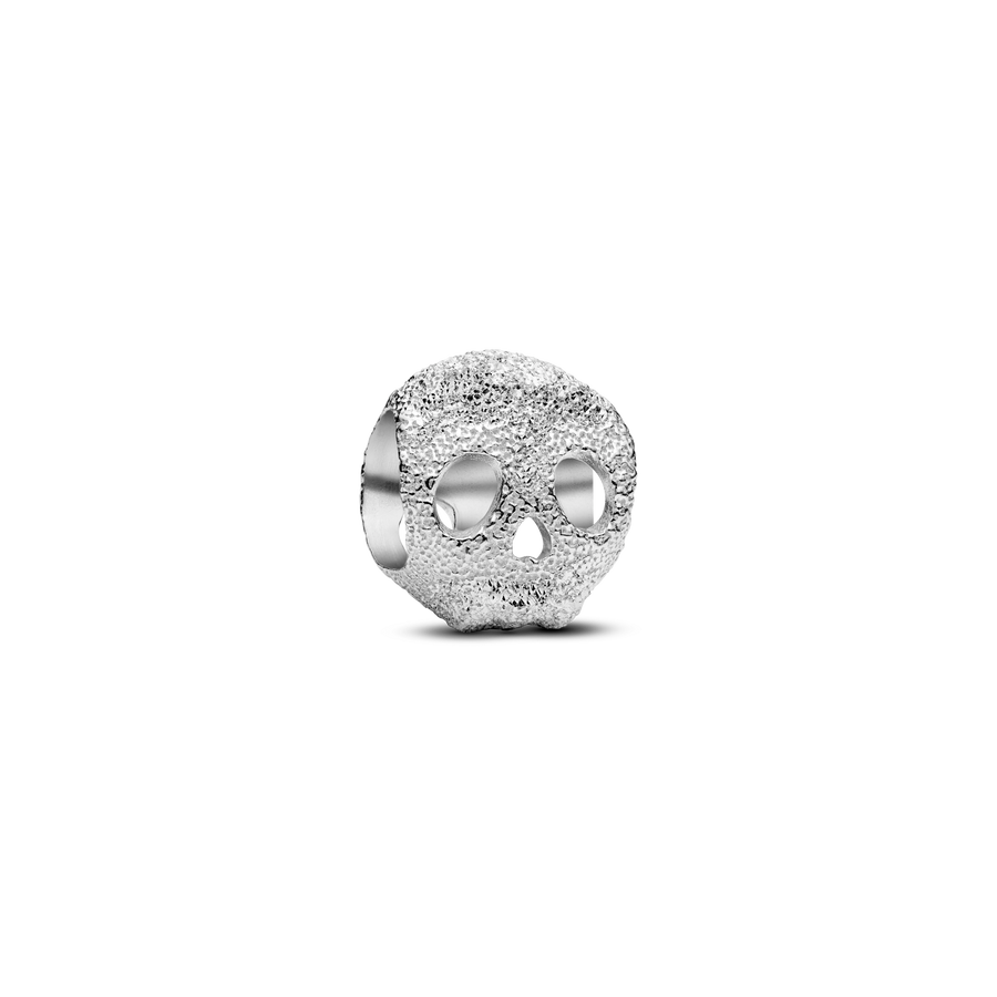 Textured Skull Mini Charm