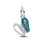 Cool Blue Coffin Charm Bracelet
