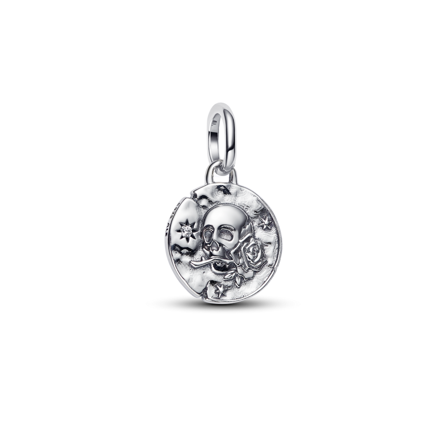 Skull Medallion Charm