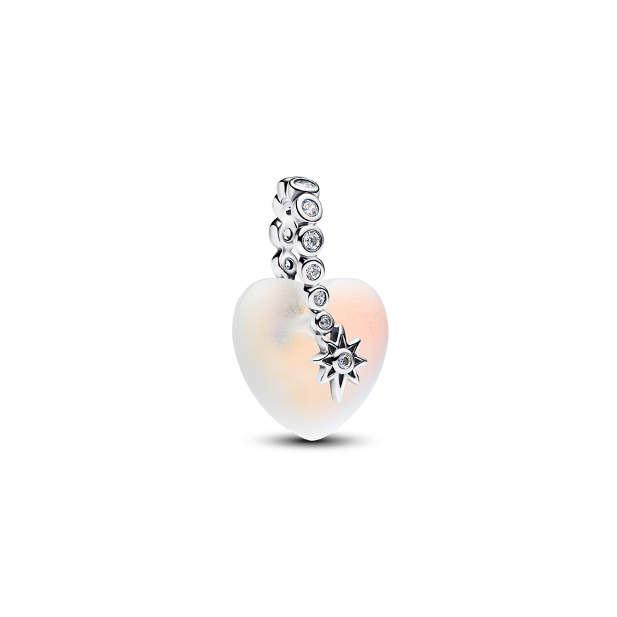 Shooting Star & Heart Dangle Charm