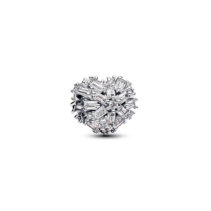 Sparkling Heart Charm
