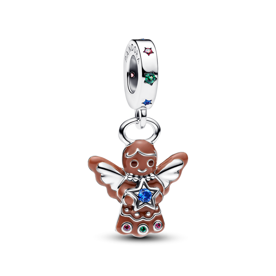 Gingerbread Angel Dangle Charm