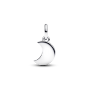 Crescent Moon Double Dangle Charm