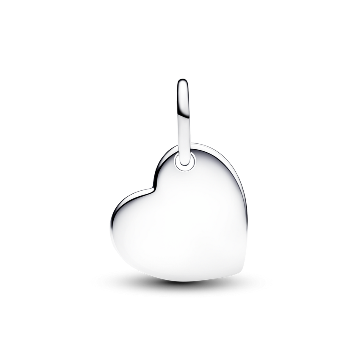 August Engravable Heart Spring Green Stone Dangle Charm