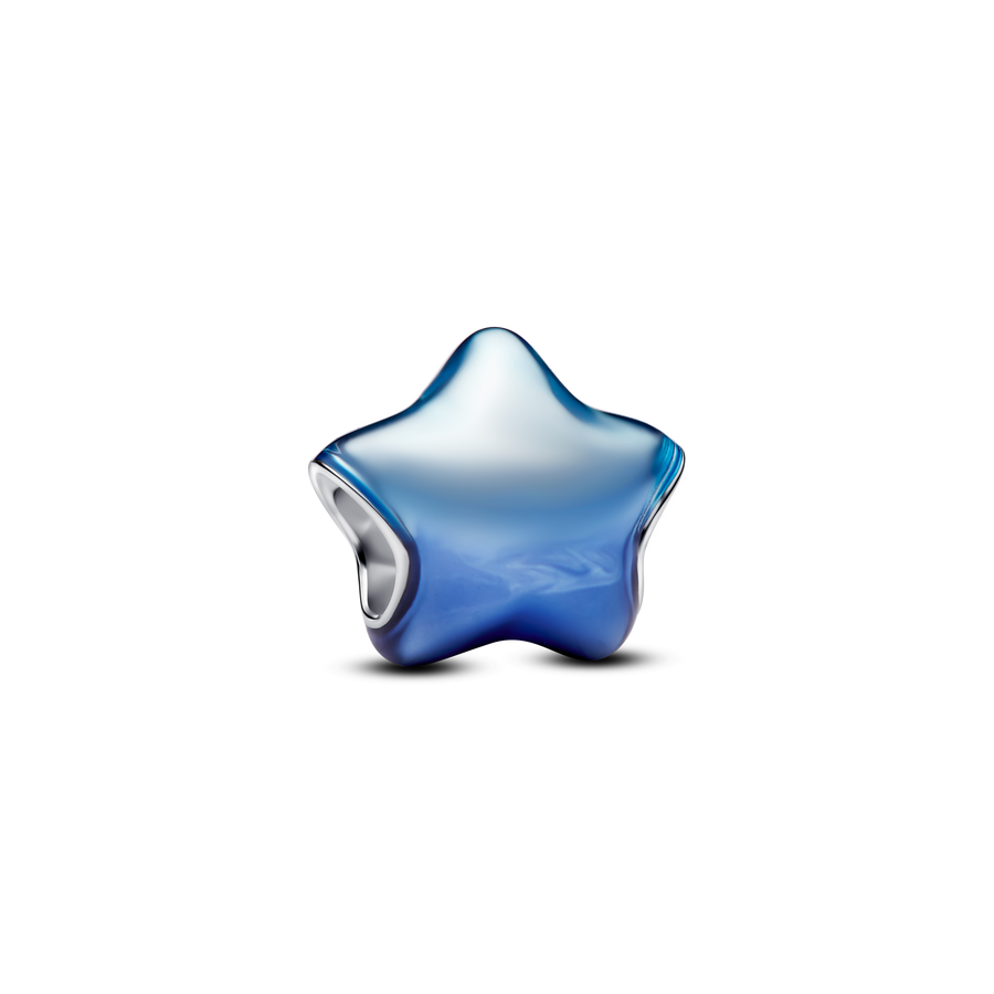 Blue Star Charm