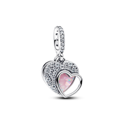 Beautiful Mother Double Dangle Charm