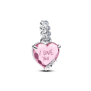I Love You Mom Dangle Charm