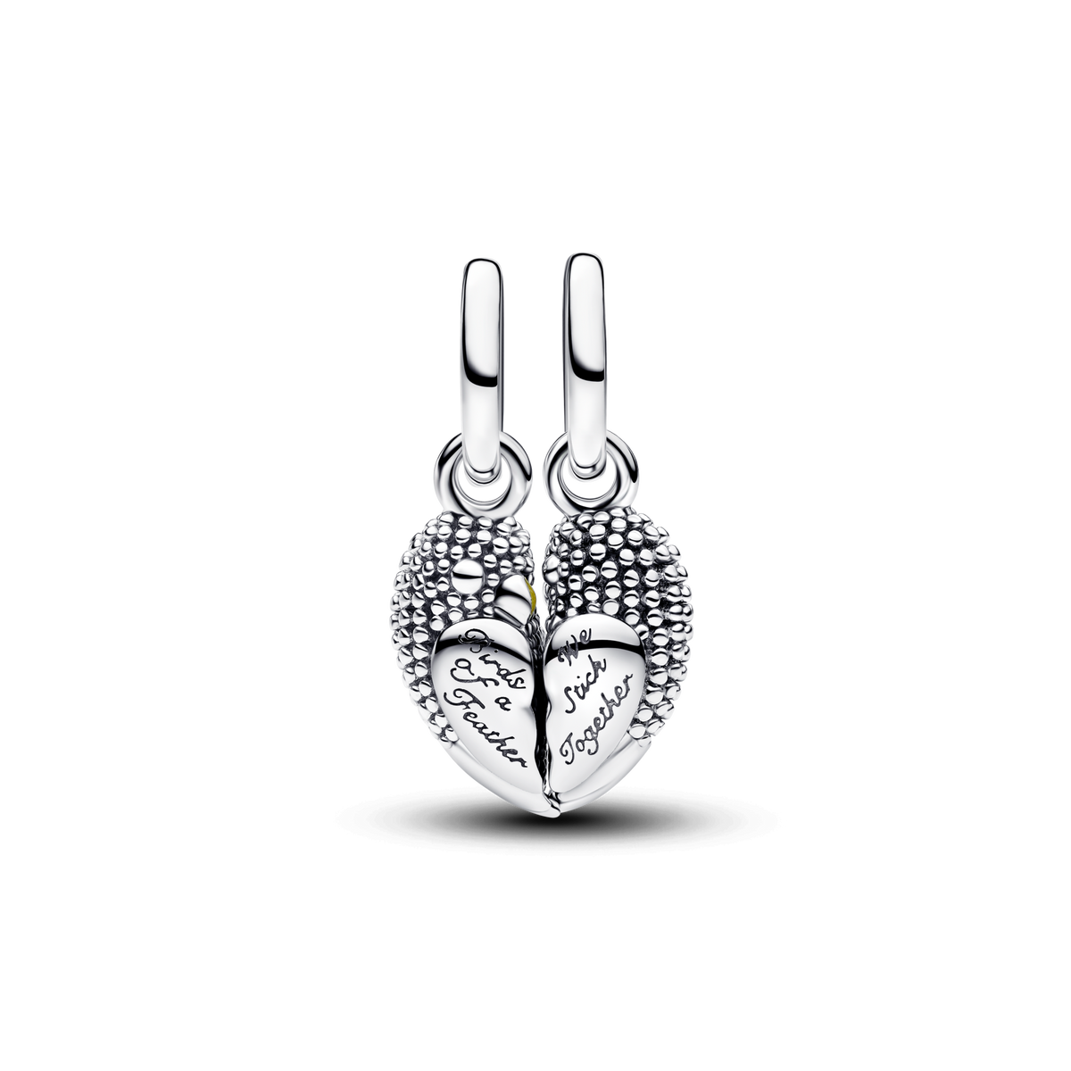Love Birds Splittable Dangle Charm