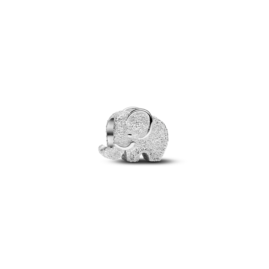 Textured Elephant Mini Charm