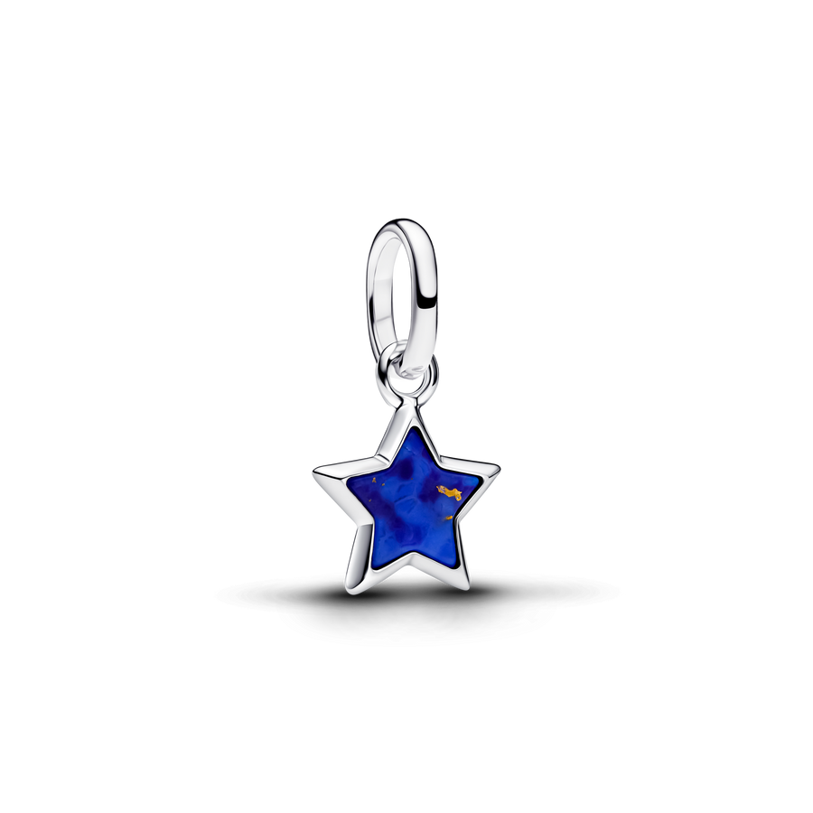 Blue Star Mini Dangle Charm