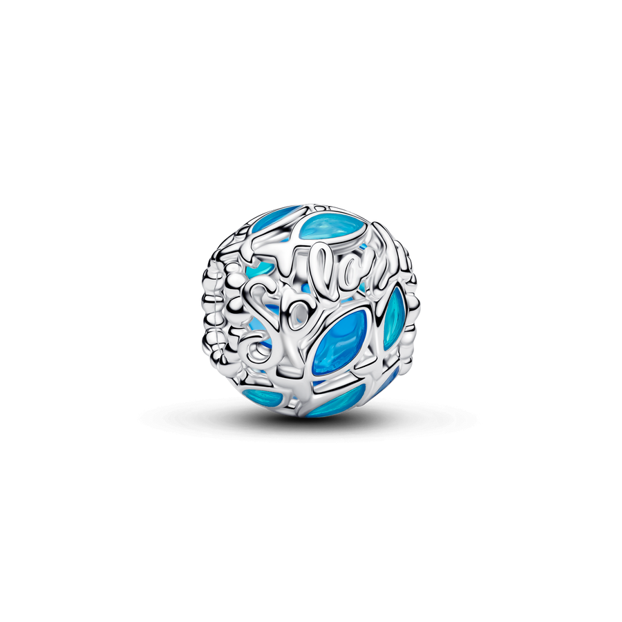 Openwork Swimming Fish Charm