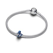 Blue Octopus Charm