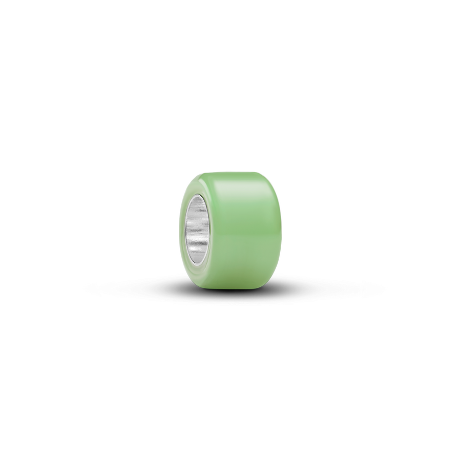 Green Murano Glass Mini Charm