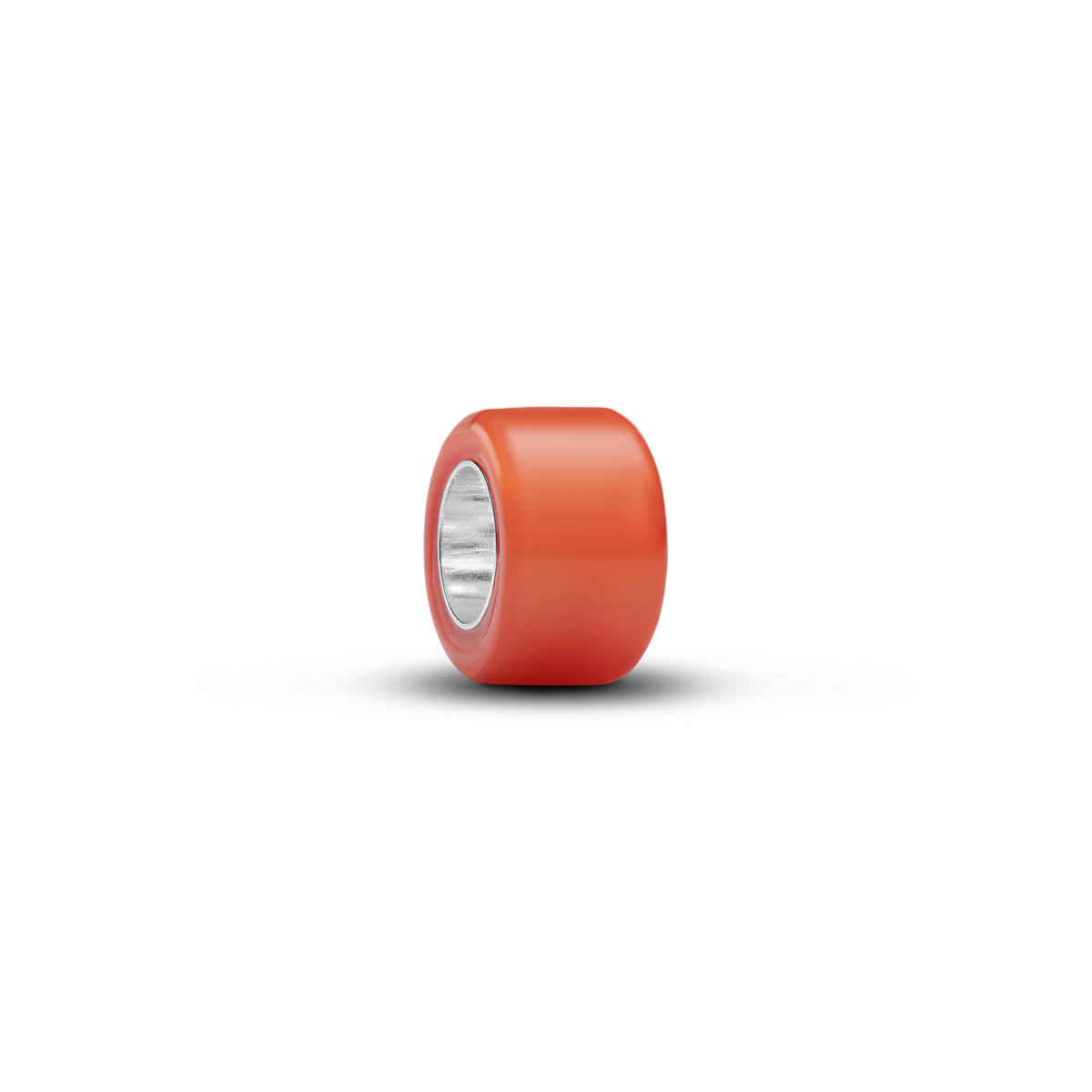 Orange Murano Glass Mini Charm