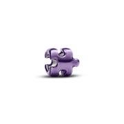 Purple Puzzle Piece Mini Charm