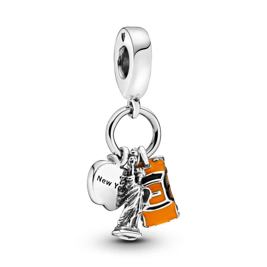 Symbols of New York City Dangle Charm