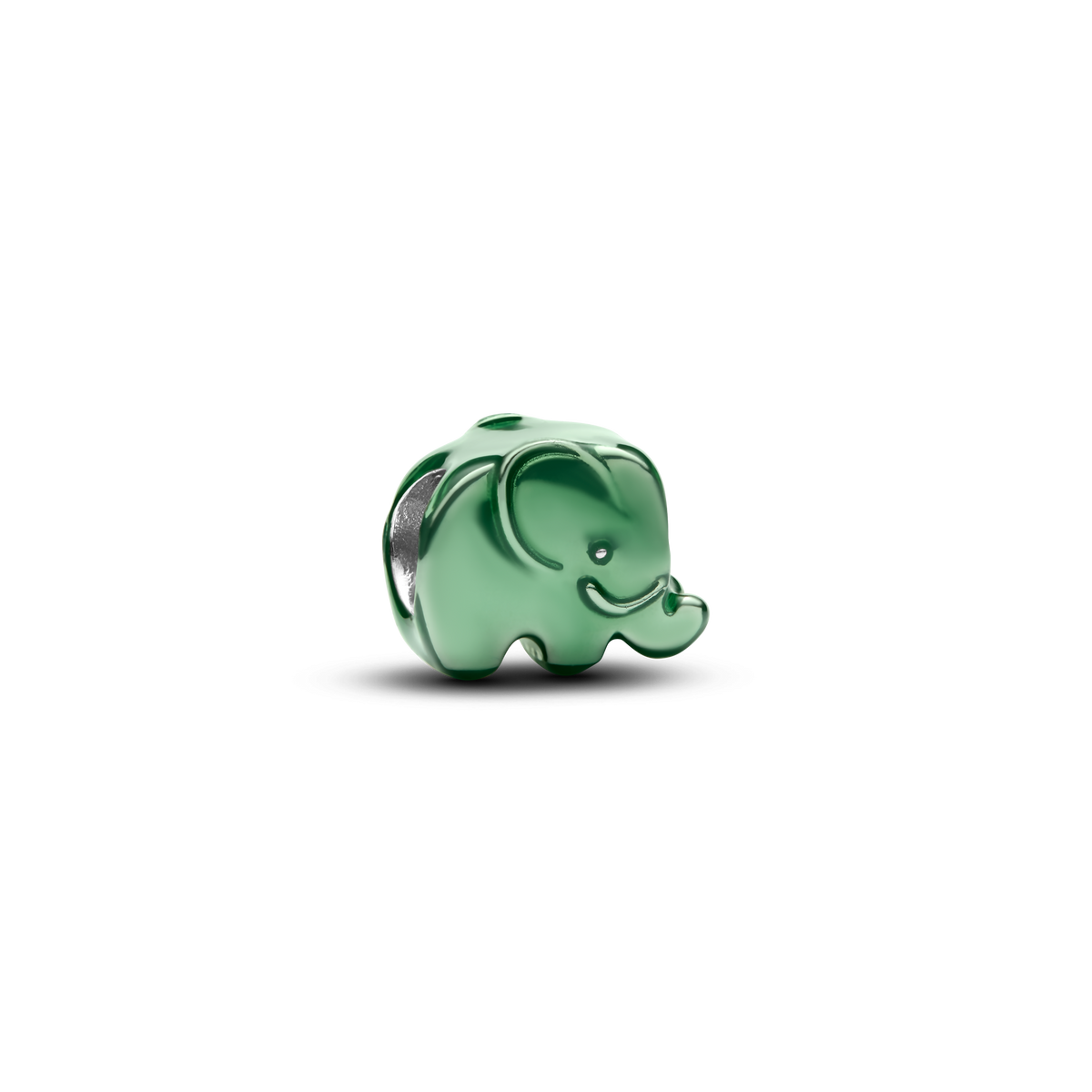 Green Elephant Mini Charm