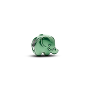 Green Elephant Mini Charm