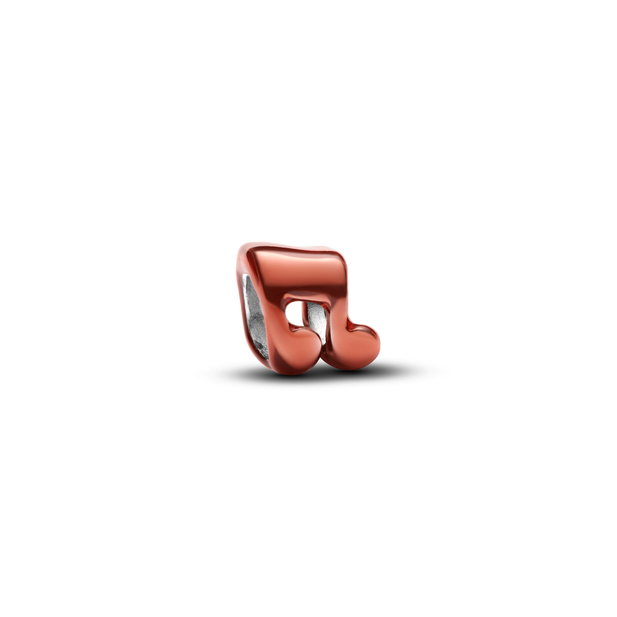 Orange Music Note Mini Charm
