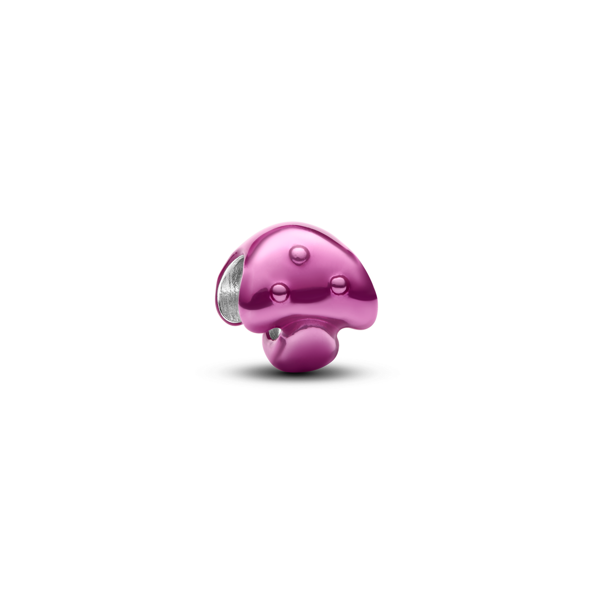 Pink Mushroom Mini Charm
