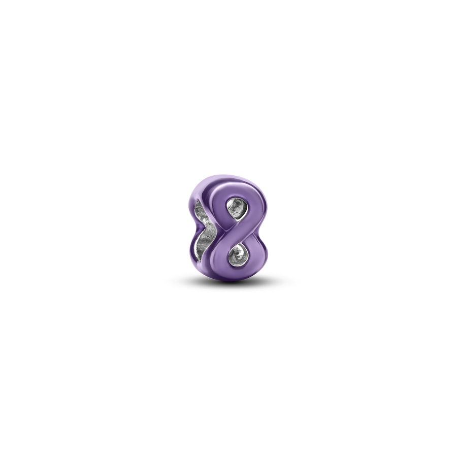 Purple Infinity Mini Charm