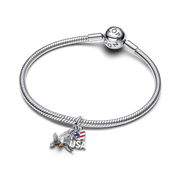 I Love USA Double Dangle Charm