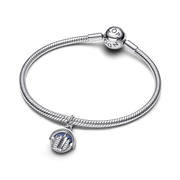 Spinnable New York Skyline Dangle Charm 