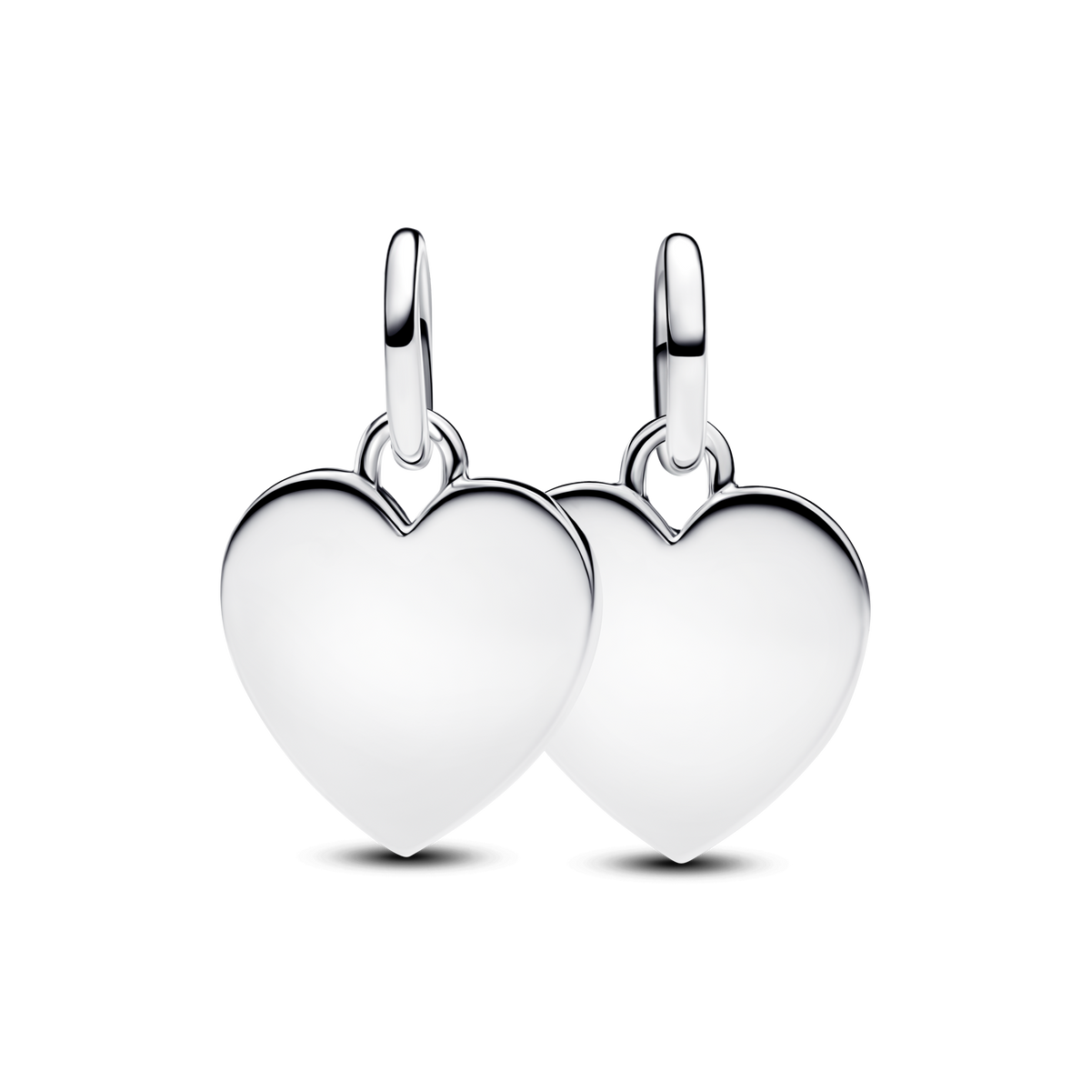 Engravable USA Hearts Splittable Dangle Charm