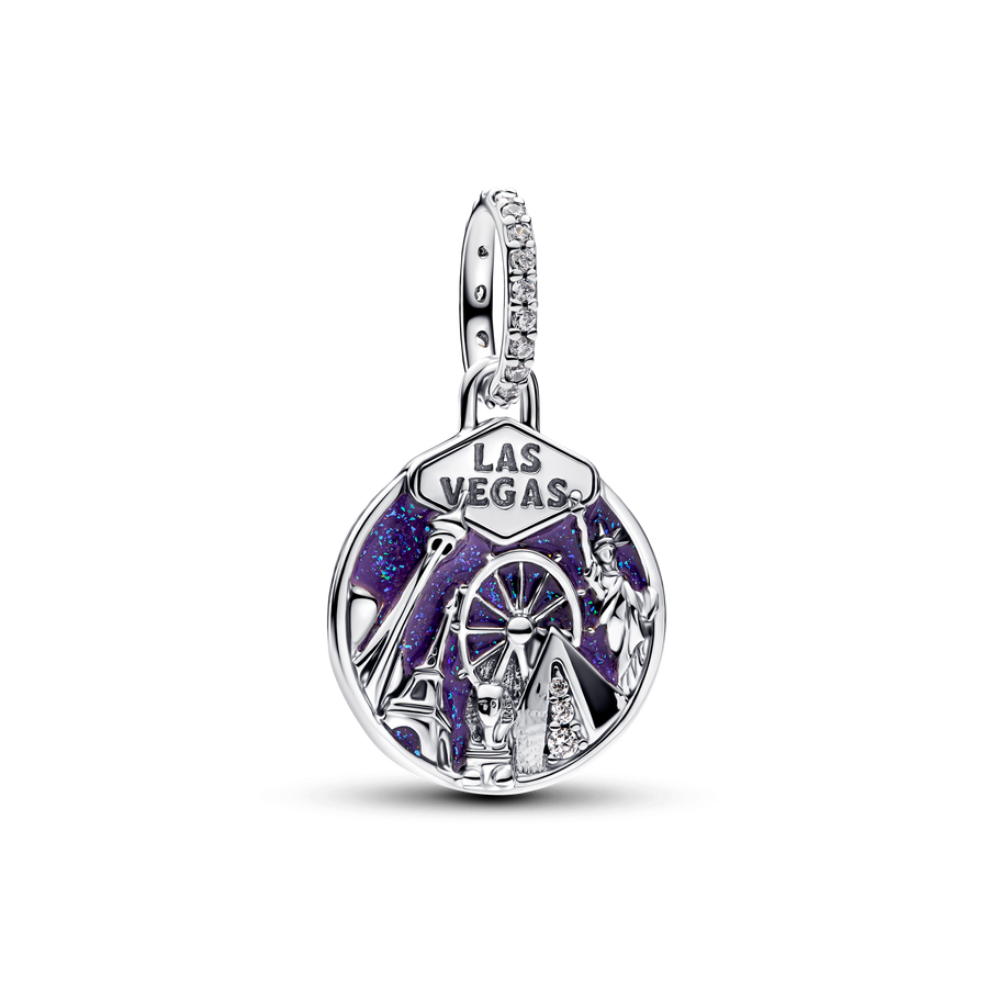 Las Vegas Skyline Dangle Charm