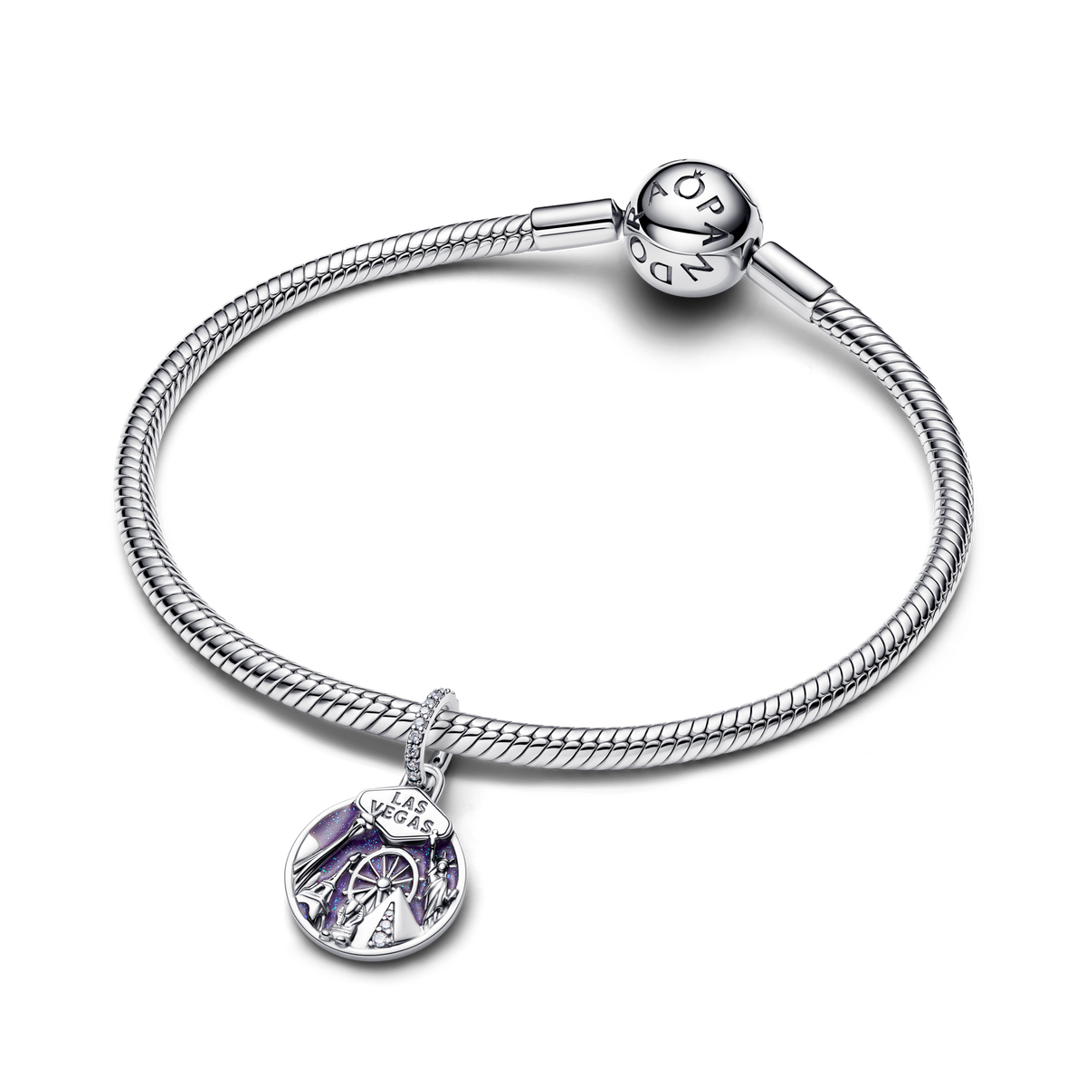 Las Vegas Skyline Dangle Charm