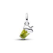 Iced Matcha Latte Murano Glass Dangle Charm
