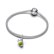 Iced Matcha Latte Murano Glass Dangle Charm