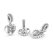18th Celebration Dangle Charm