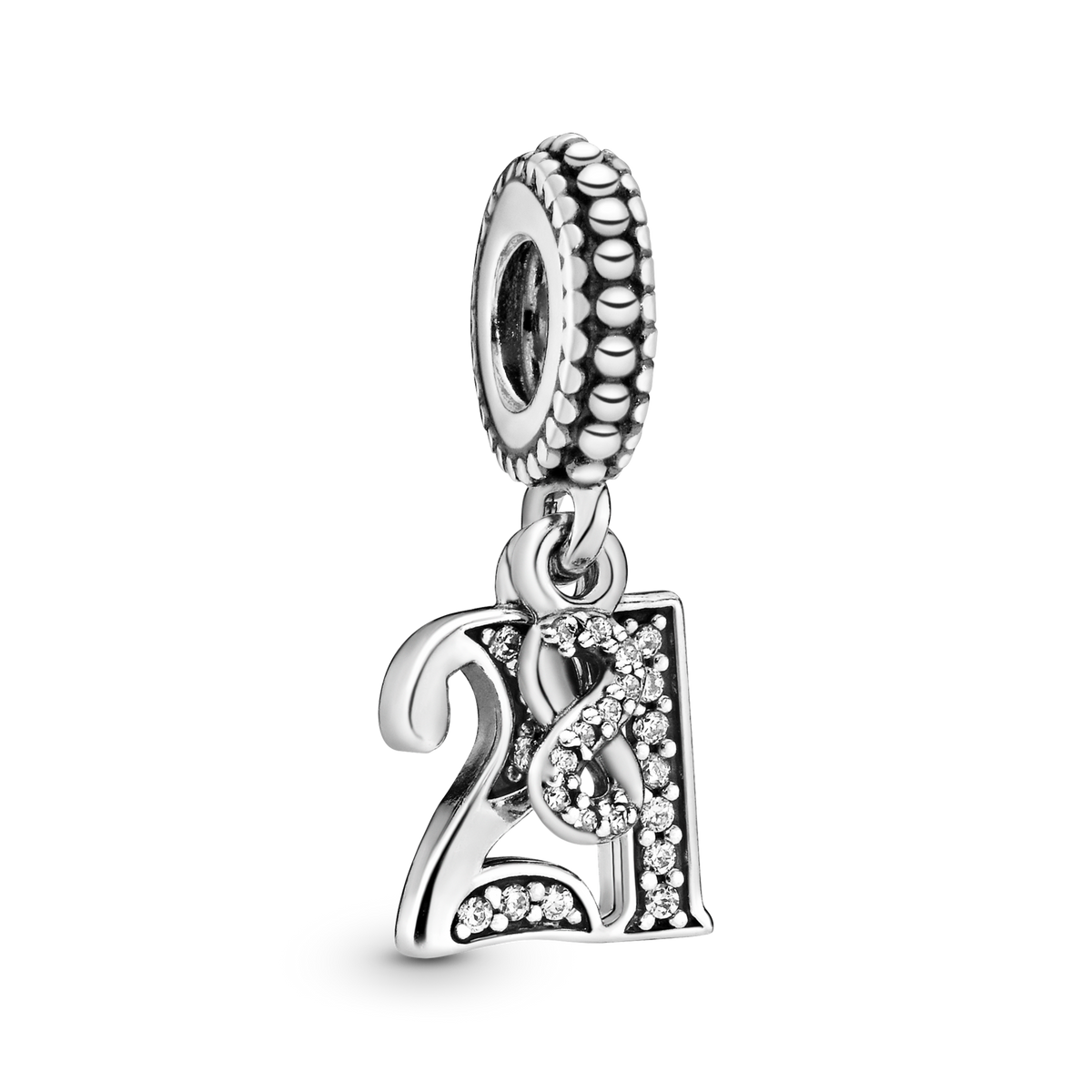 21st Celebration Dangle Charm