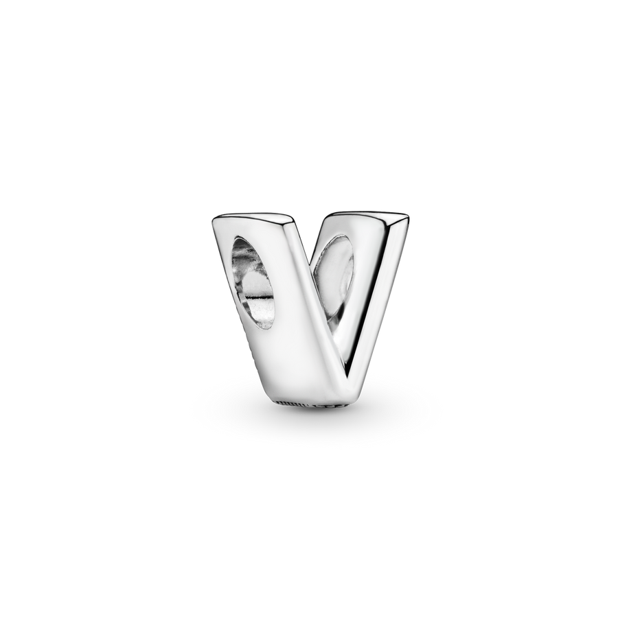 Letter V Alphabet Charm