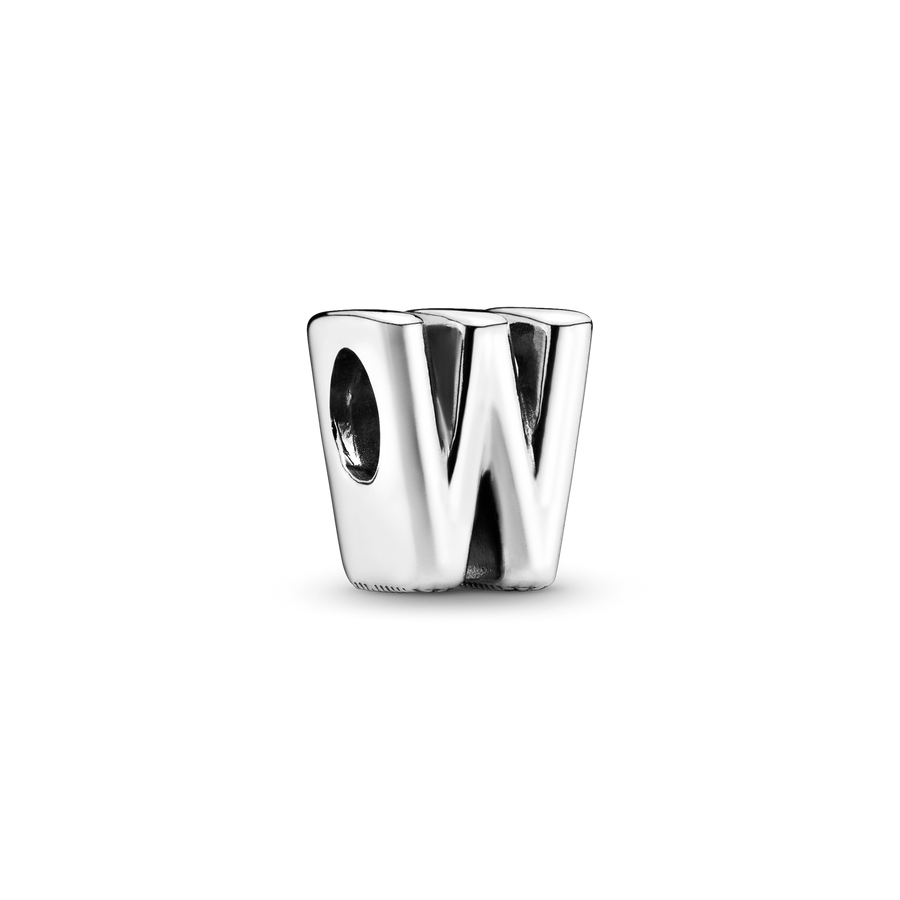 Letter W Alphabet Charm
