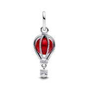 Hot Air Balloon Murano Glass Dangle Charm