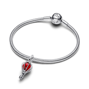 Hot Air Balloon Murano Glass Dangle Charm