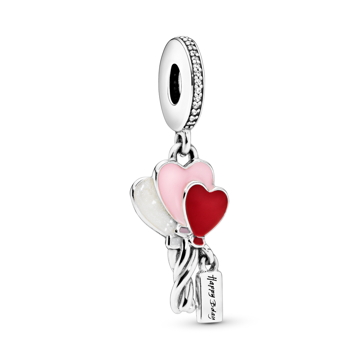 Happy Bday Balloon Dangle Charm