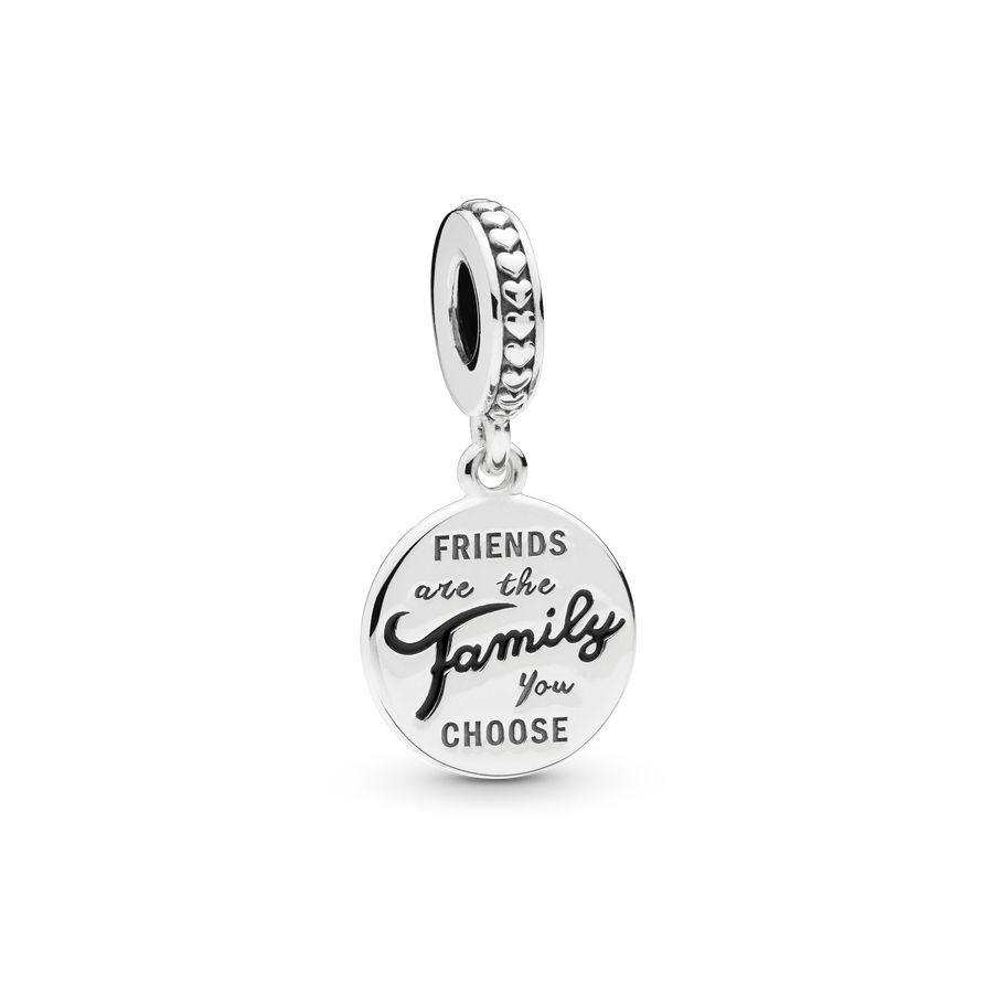 Friends Are Family Dangle Charm