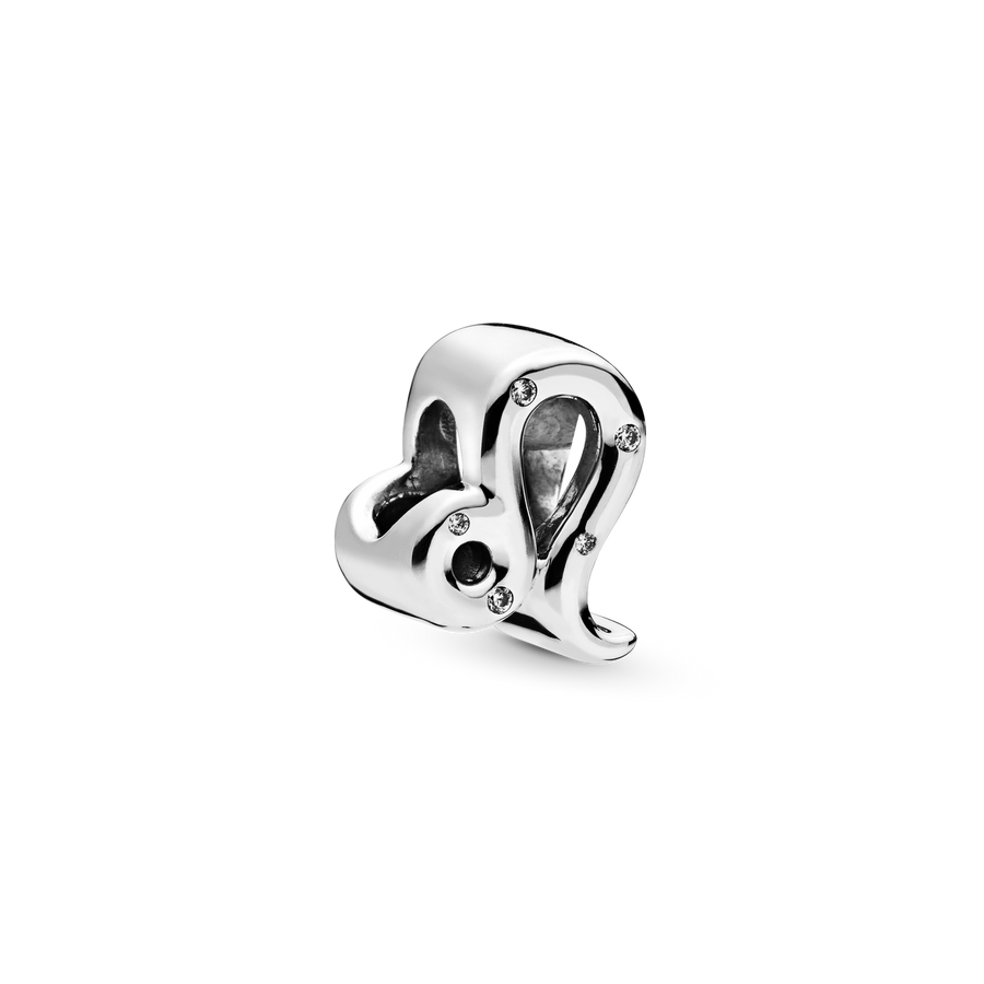 Sparkling Leo Zodiac Charm