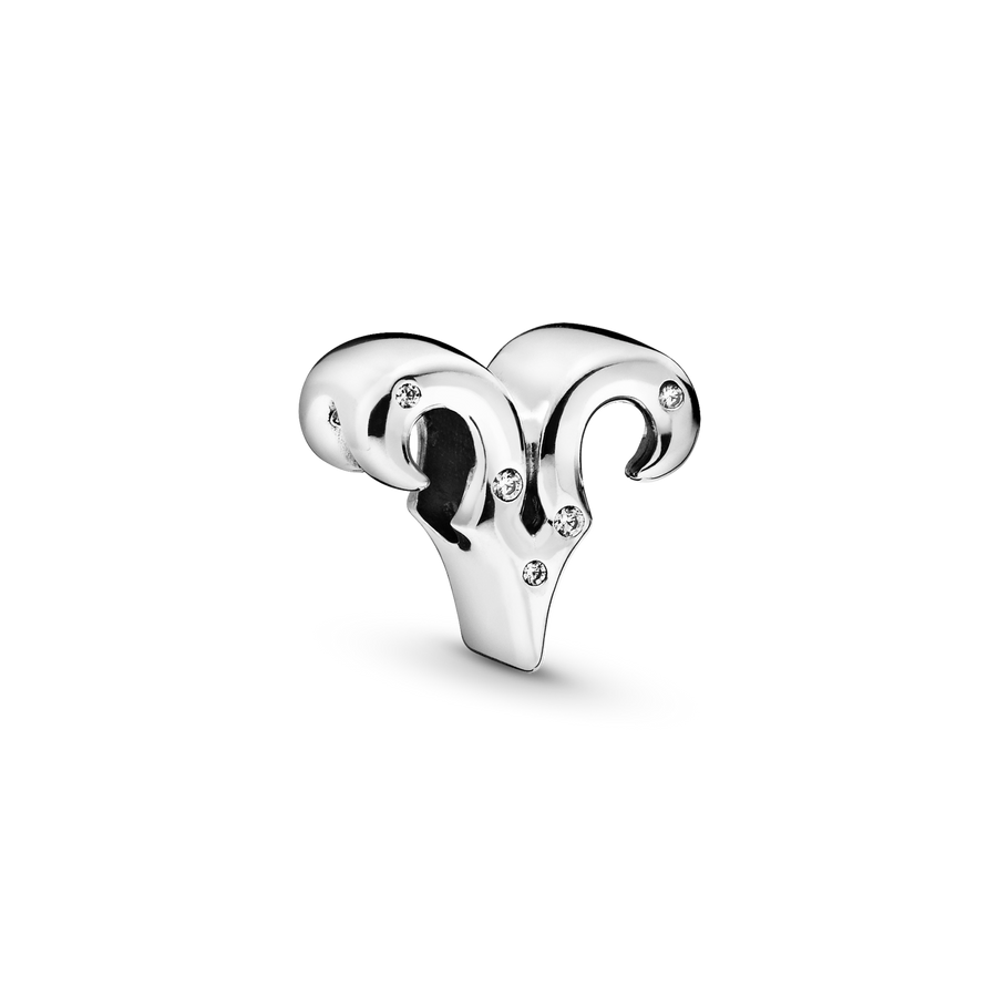 Sparkling Aries Zodiac Charm