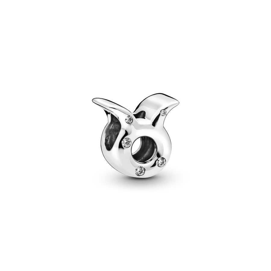 Sparkling Taurus Zodiac Charm