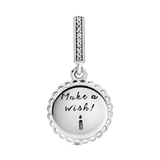 Pink Birthday Cake Dangle Charm