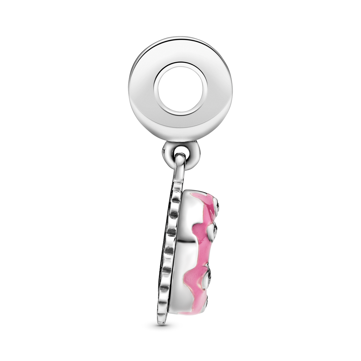 Pink Birthday Cake Dangle Charm